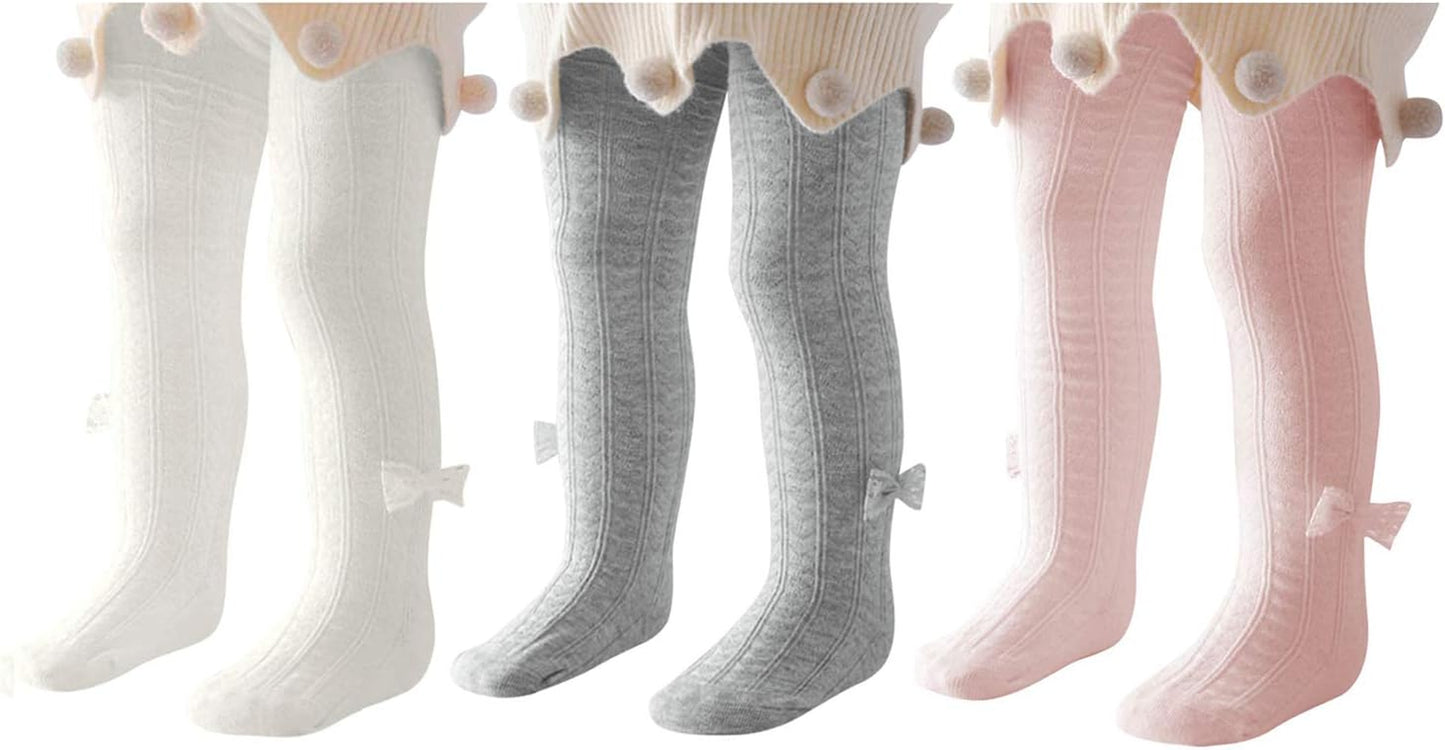 Infant Soft Tights Toddler Seamless Leggings Tights for Baby Girls Winter Knit Warm Newborn Pants Stockings