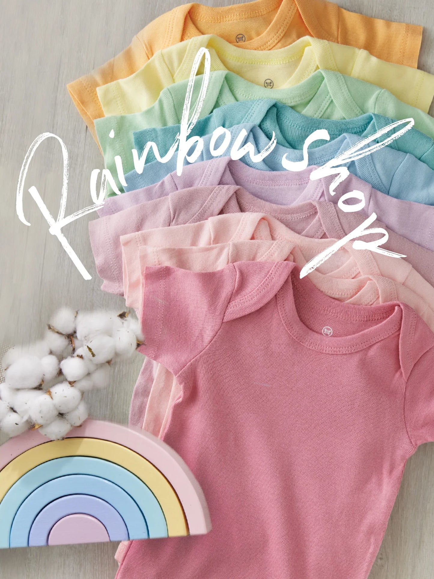 Baby Boy or Girl Gender Neutral Organic Cotton Long Sleeve Bodysuits, 8 Pack (Newborn-24 Months)