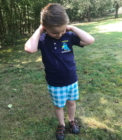 Toddler Boys Cotton Clothing Sets Short Sleeve Tee and Shorts