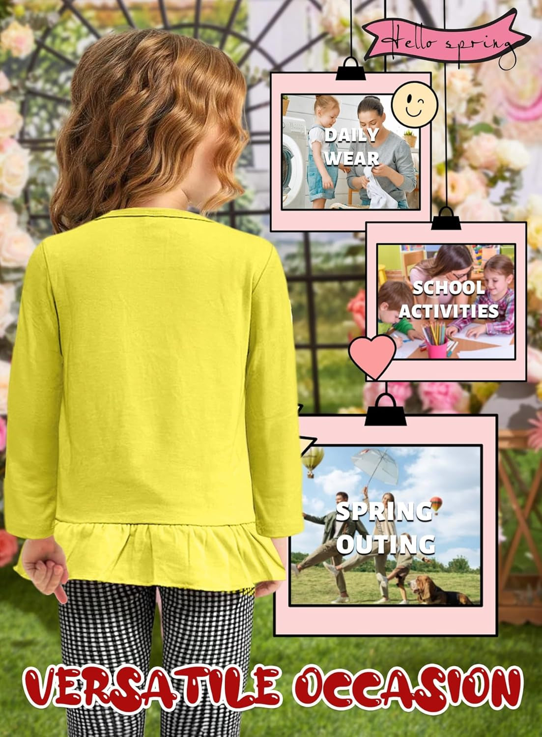 Adorable Cute Toddler Baby Girl Clothing 2Pcs Outfits