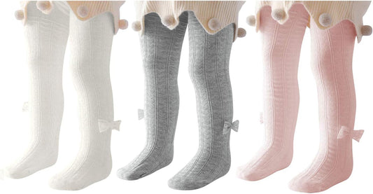 Infant Soft Tights Toddler Seamless Leggings Tights for Baby Girls Winter Knit Warm Newborn Pants Stockings