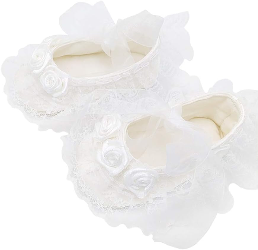 Baby Girls Flower Christening Baptism Dress Formal Party Special Occasion Dresses for Toddler