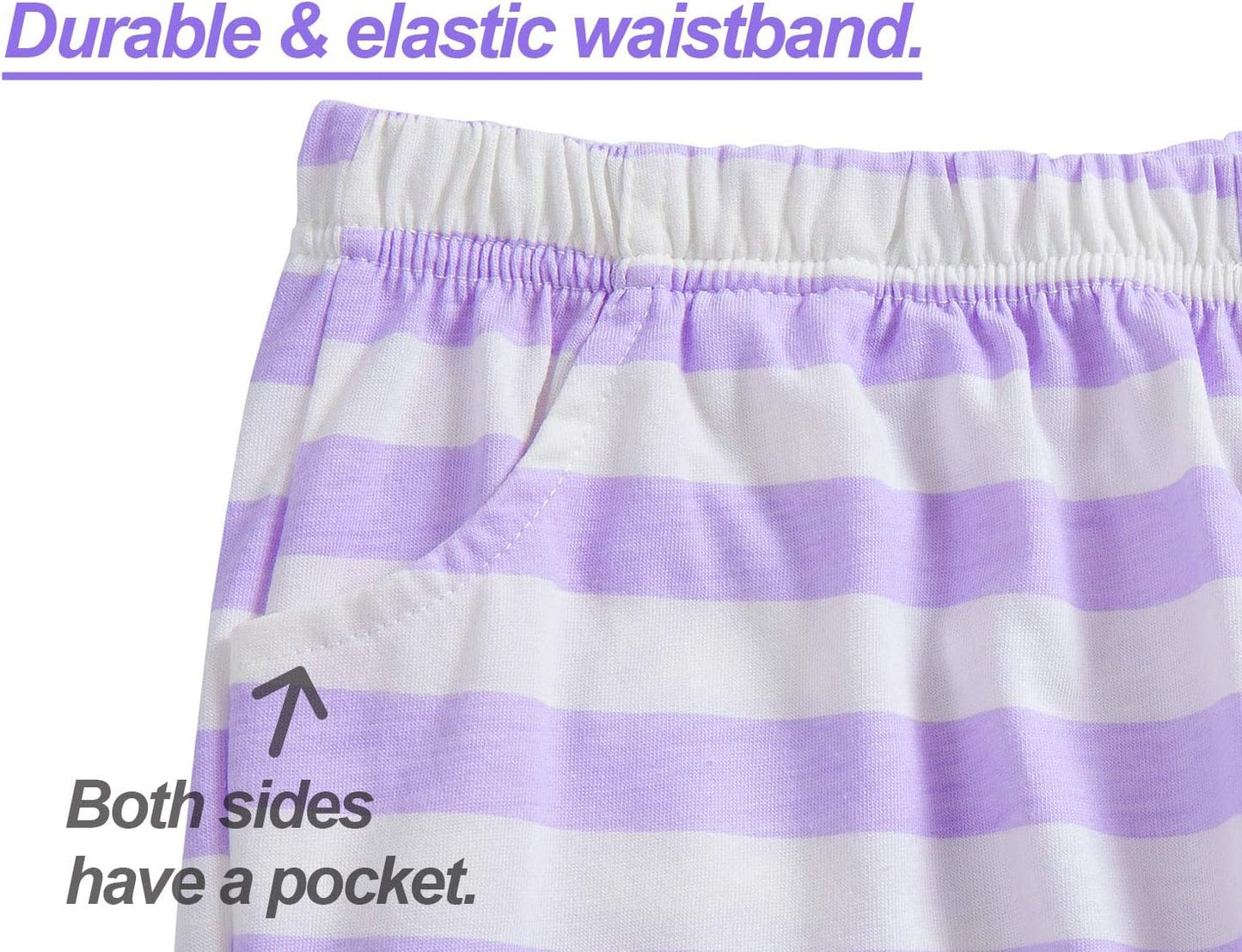 Pajamas for Girls Size 6-16 Pants & Long Sleeve Jammies Glitter Heart & Stripe Tween/Teens Fall Cloths Set
