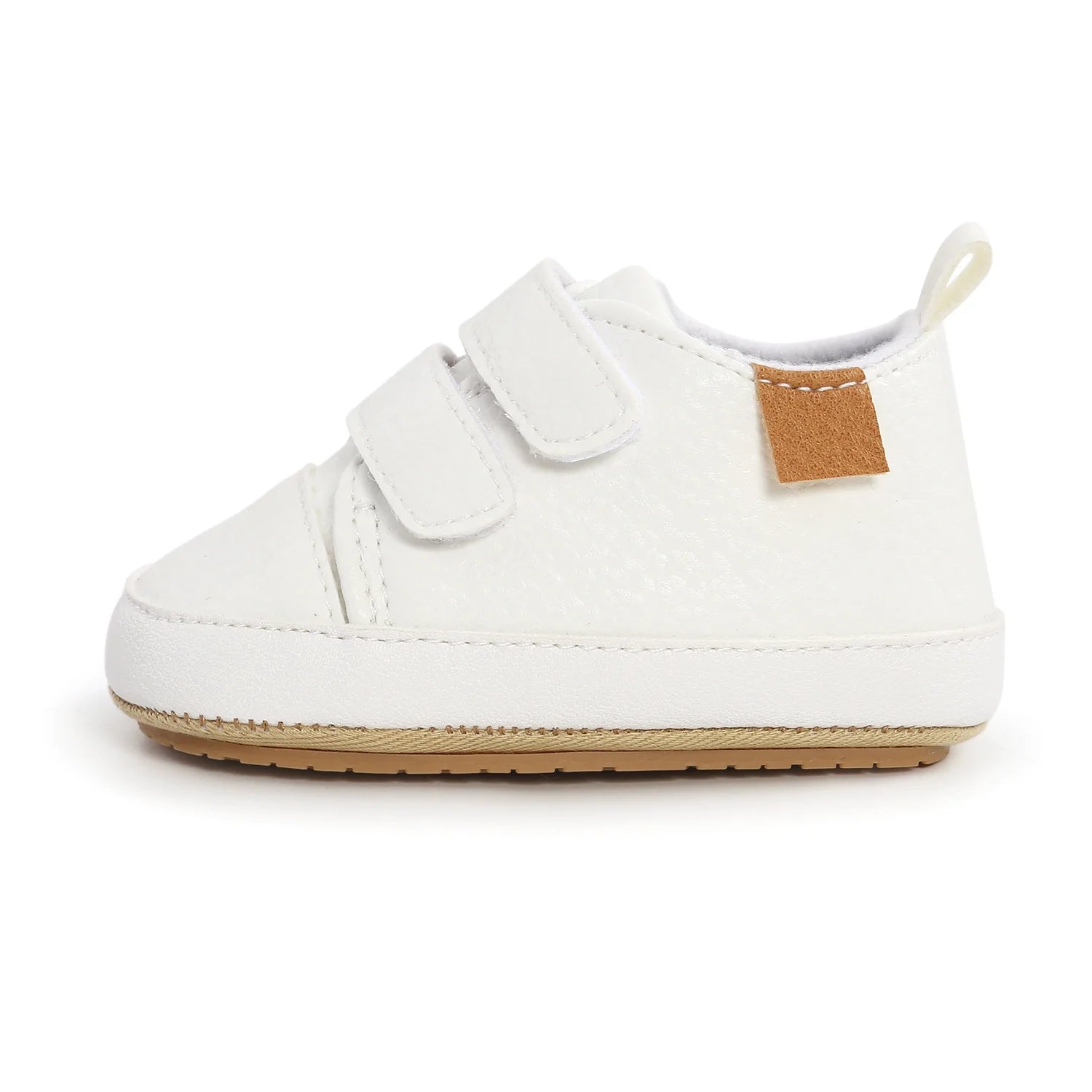 Baby Boys Girls Shoes High-Top Ankle Sneakers Toddler Soft Rubber Sole Infant Crib Shoes 0-18 Months