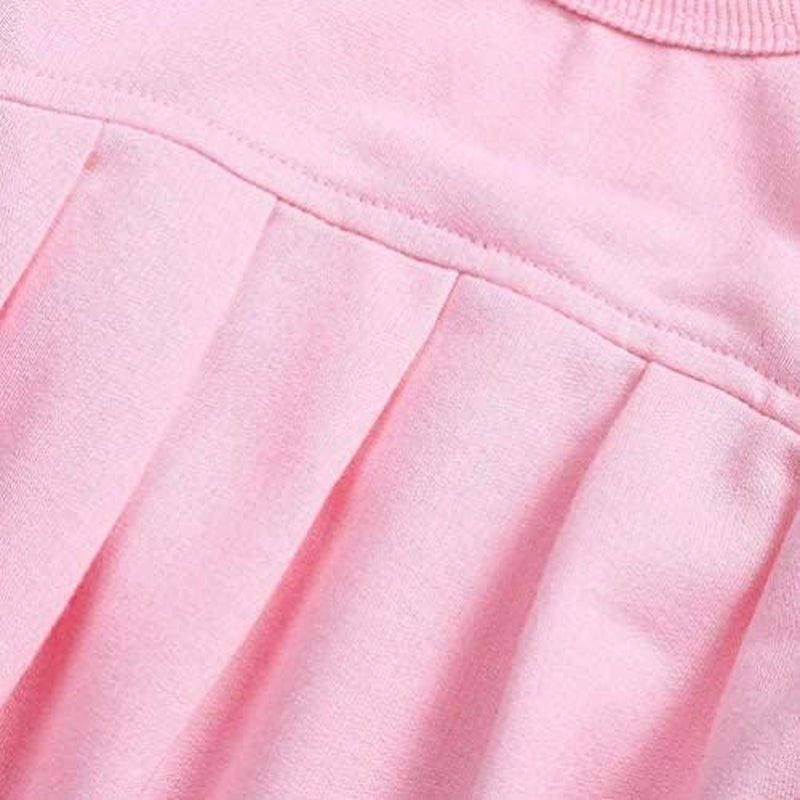 Toddler Girls Clothes Winter Warm Long Sleeve Tops Long Pants Suit Kids Soft Cotton 2Pcs Set