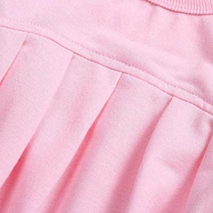 Toddler Girls Clothes Winter Warm Long Sleeve Tops Long Pants Suit Kids Soft Cotton 2Pcs Set
