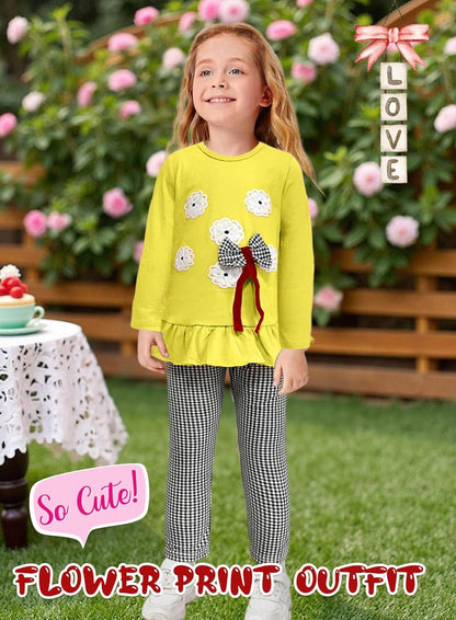 Adorable Cute Toddler Baby Girl Clothing 2Pcs Outfits