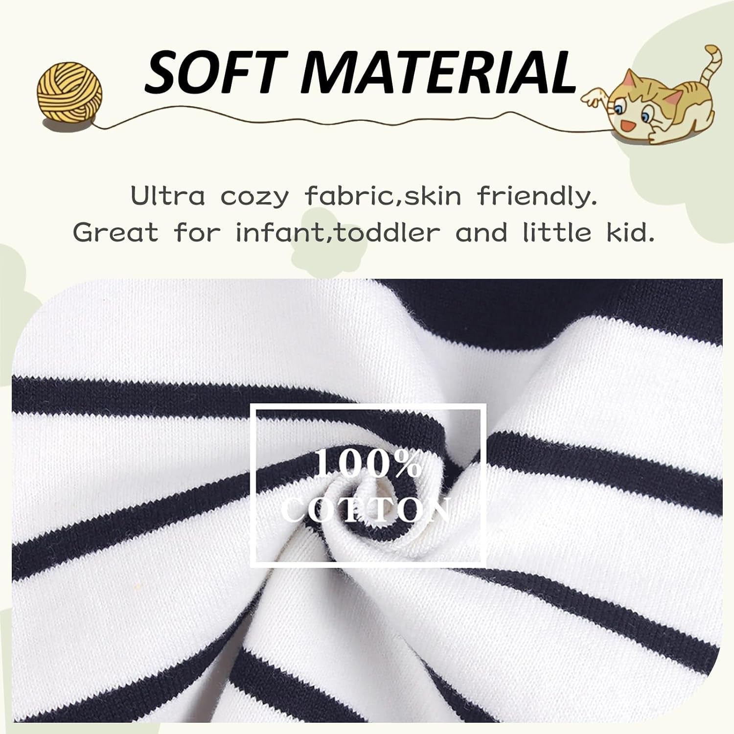 Toddler Baby Cable Knit Sweater for Boys Long Sleeve Crewneck Striped Cotton Pullover Sweatshirt Fall Winter 1-5T