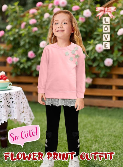 Adorable Cute Toddler Baby Girl Clothing 2Pcs Outfits