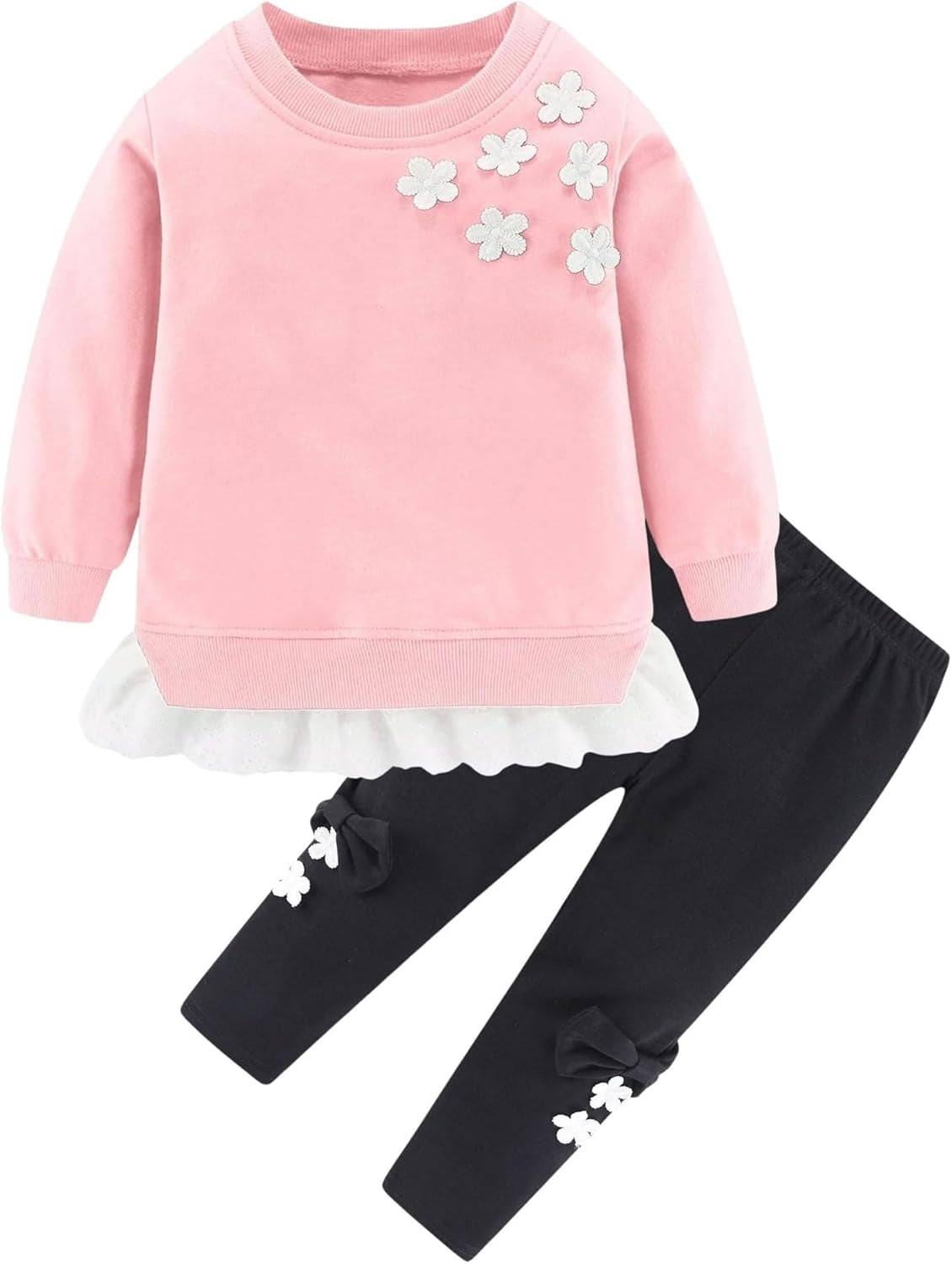 Adorable Cute Toddler Baby Girl Clothing 2Pcs Outfits