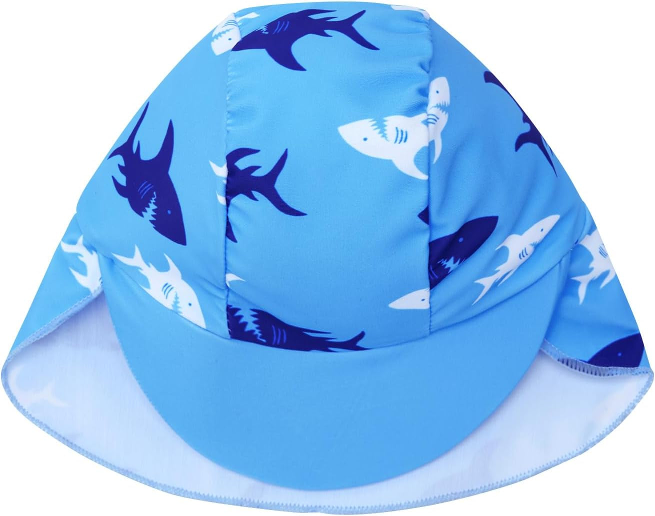 Baby Boys Swimsuit Summer Beach Rash Guard Swimwear One Piece Sunsuit with Sun Hat 3-24 Months