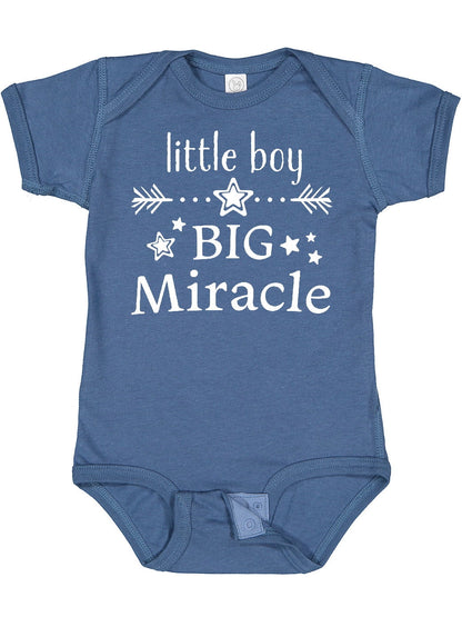 Little Boy, Big Miracle Boys Baby Bodysuit