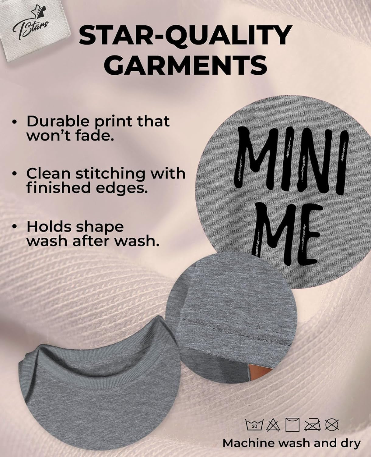 Me & Mini Me Fathers Day Dad and Baby Matching Outfits Gifts for New Dads Daddy and Son Daughter Shirts Set