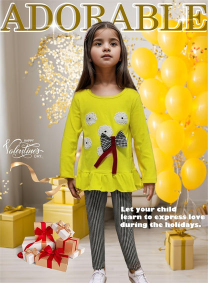 Adorable Cute Toddler Baby Girl Clothing 2Pcs Outfits